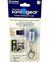 Sani Gear Portable Sanitizing UVC Light Keychain For Android Phones - Ho... - $8.99