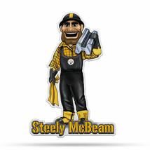 Pittsburgh Steelers Pennant Shape Cut Mascot Design - $30.99