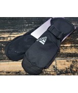 Adidas Running Cold-Rdy Black Grip Mitten Outdoor Runner Gloves Women M - $44.91 CAD