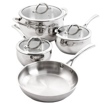 Oster Derrick 7 pc Stainless Steel Cookware Set - $138.22
