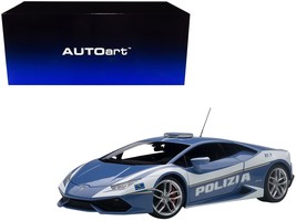 Lamborghini Huracan LP610 Police Car 1/18 Model Car by Autoart - $401.67 CAD