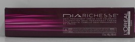 LOREAL DIA RICHESSE Demi-Permanent Professional Hair Color Cream ~ 1.7 o... - £4.70 GBP+