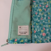 Columbia WG6778 Youth/Girls Size XL Green Floral Fleece Full Zip Jacket image 10