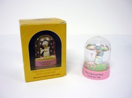 Precious Moments Water Dome Enesco May Only Good Things Come Your Way w/Box 1986 - $8.36