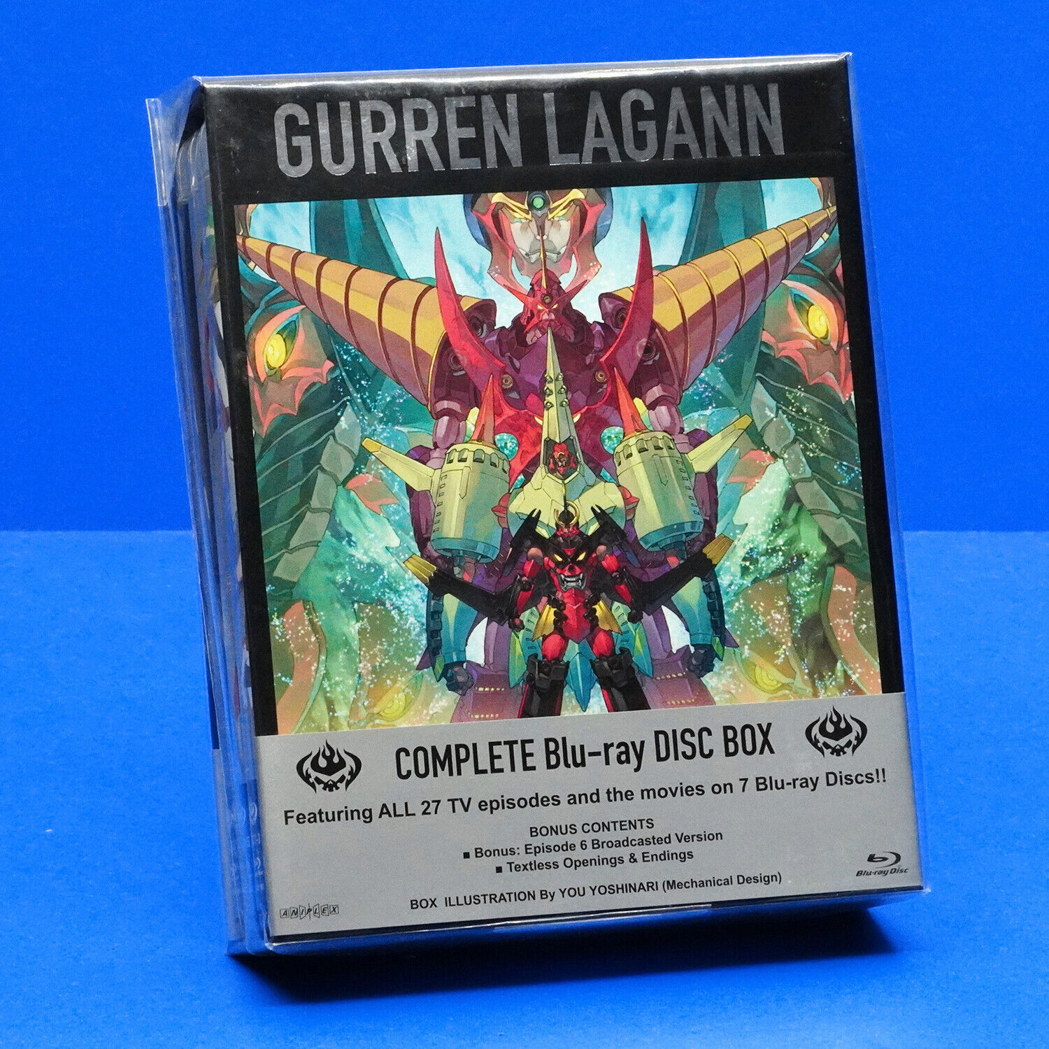Gurren Lagann Limited Edition Box Set Gurren Lagann Limited Edition Complete Anime TV + Movies Box Set Blu
