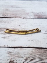 Vintage Swank 50 Tie Clip Gold Tone - £7.85 GBP
