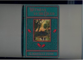 Fenn--WITNESS To The DEED-1890s Mystery novel-SHARP Copy - £39.96 GBP