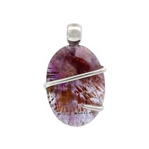 Stones Desire Melody Stone Pendant Necklace (22&quot;) Purple - £148.76 GBP