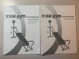 Total Gym Titanium Manual plus Exercise Guide - $9.99