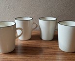 Crate &amp; Barrel Kita Coffee Mugs Cups Kathleen Wills Japan Crackled Mugs ... - $44.00