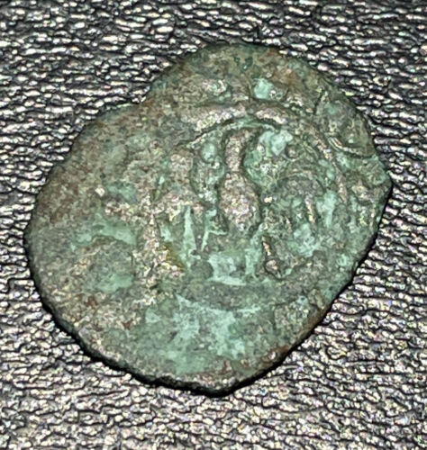 Primary image for 1442-1458 Italy Messina Alfonso V Aragon Billon Denaro Eagle 0.51g Coin