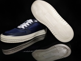 Roberto Cavalli Logo Blue Leather Sneakers Size 13 NIB image 9