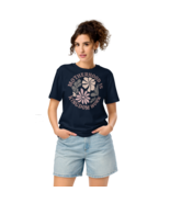 Motherhood is Kingdom Work Unisex Organic T-Shirt in French Navy - $75.63 CAD
