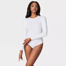 Spanx Bodysuit Long Sleeve Women&#39;s ASSETS Smoothing &amp; Shaping Thong Styl... - £36.77 GBP