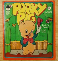 Vintage Looney Toon Peter Pan 33 Record Porky Pig Picnic 2316 Mel Blanc - $9.89