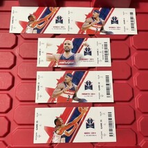Washington Wizards NBA Basketball 5 Ticket Stub Lot D Rockets Hawks Jazz... - $18.50 CAD