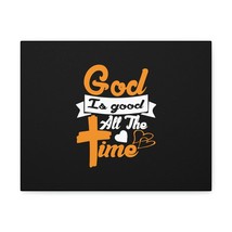  God Is Good All The Time Psalm 100:5 Orange Christian Wall Art  - £55.96 GBP+