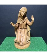 Vintage Fontanini Mary Kneeling 1983 Nativity Italy 5&quot; Figurine Holy Family - $8.59