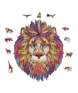 Kids brain game 252 pieces lion paper shaped puzzle - $34.28 CAD