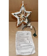 Christmas Tree Toppers You Choose Color Lighted 8&quot; Stars 110v NIB 30&quot; Co... - £7.60 GBP