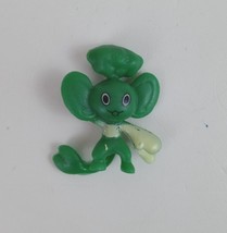 Vintage Pokemon 1.25&quot; Micro Mini Collectible Figure Pansage - $185.64 MXN