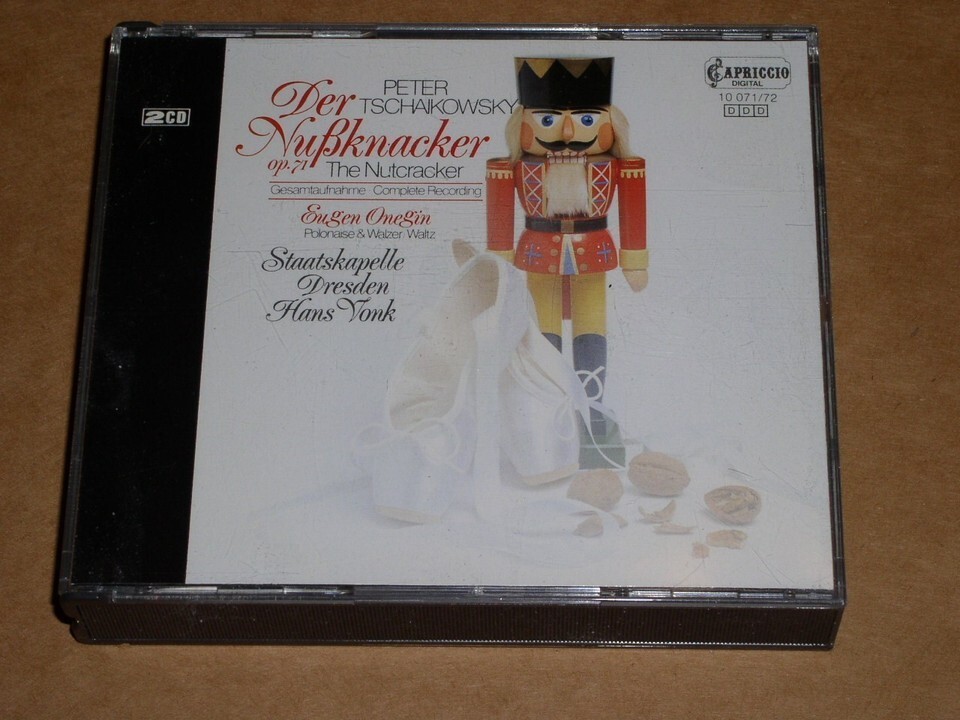 Tchaikovsky Nutcracker Eugen Onigin Waltz Opus 24 CD 2 Discs Germany Imp... - $34.99
