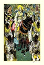 Aladdin&#39;s Procession by Walter Crane - Art Print - £17.22 GBP+