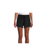 Athletic Works Women&#39;s Shorts Black Soot 2XL (20) Performance Stretch New - $17.82 CAD