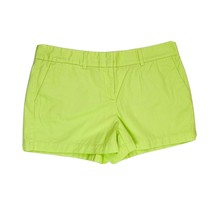 Ann Taylor Loft Shorts Womens 10P Green Flat Front Classic Chino Resort ... - $14.84