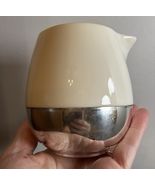 Rare Midcentury Modern MCM  Towle Sterling Silver &amp; Lenox Creamer 465 - $99.00