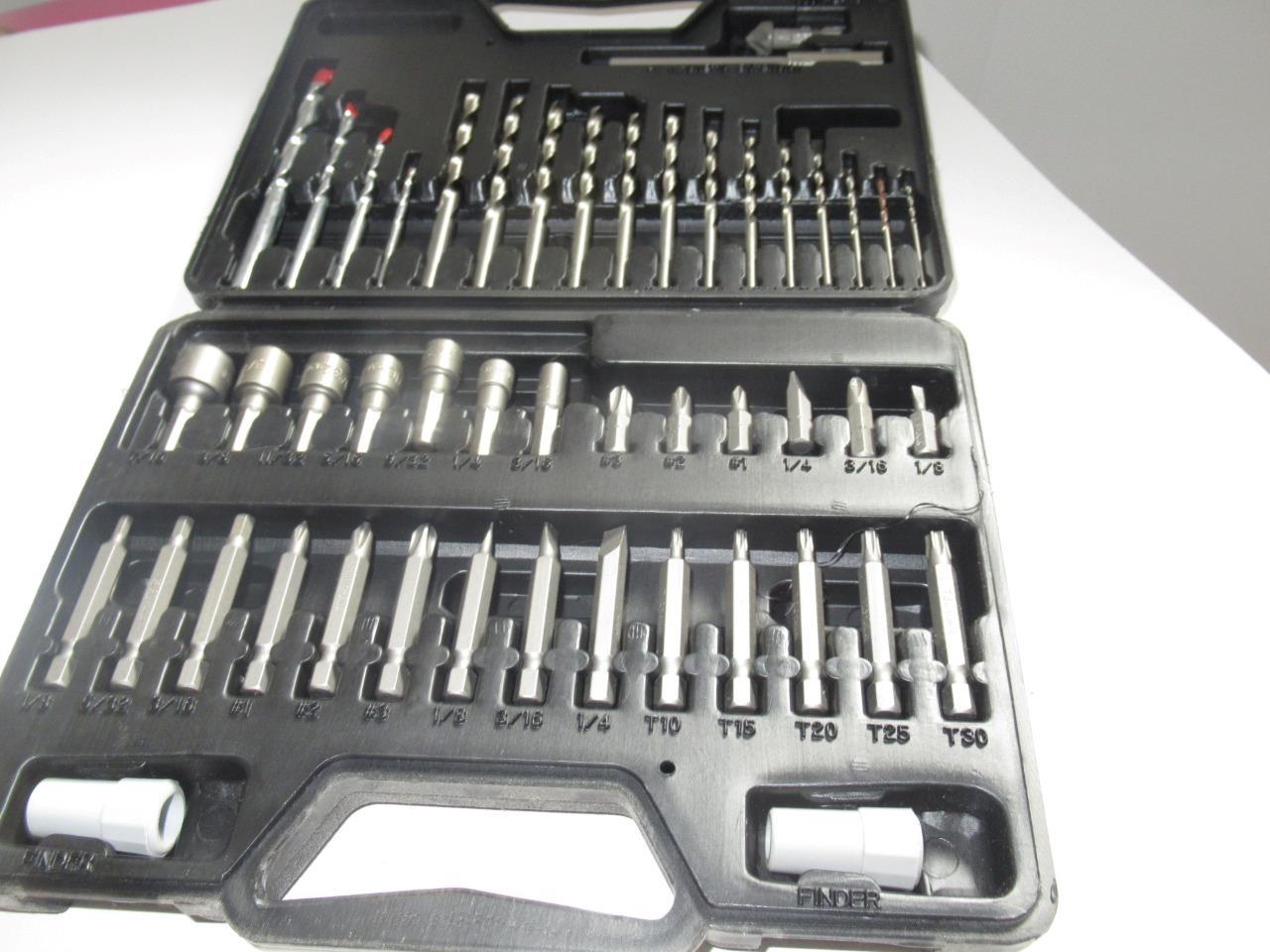 BLACK AND DECKER DRILL / SOCKET / SCREW BITS SET- NEW - B1 - $32.50