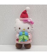 Hello Kitty Holding Present Plush Hanging Christmas Ornament - €29,66 EUR