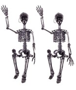 Member Mark Set of 2 Animated 60inch Skeleton Decor BatteryOperated - £105.19 GBP