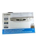 Classic Coby KCD150 Under-the-Cabinet CD Player - $19.99