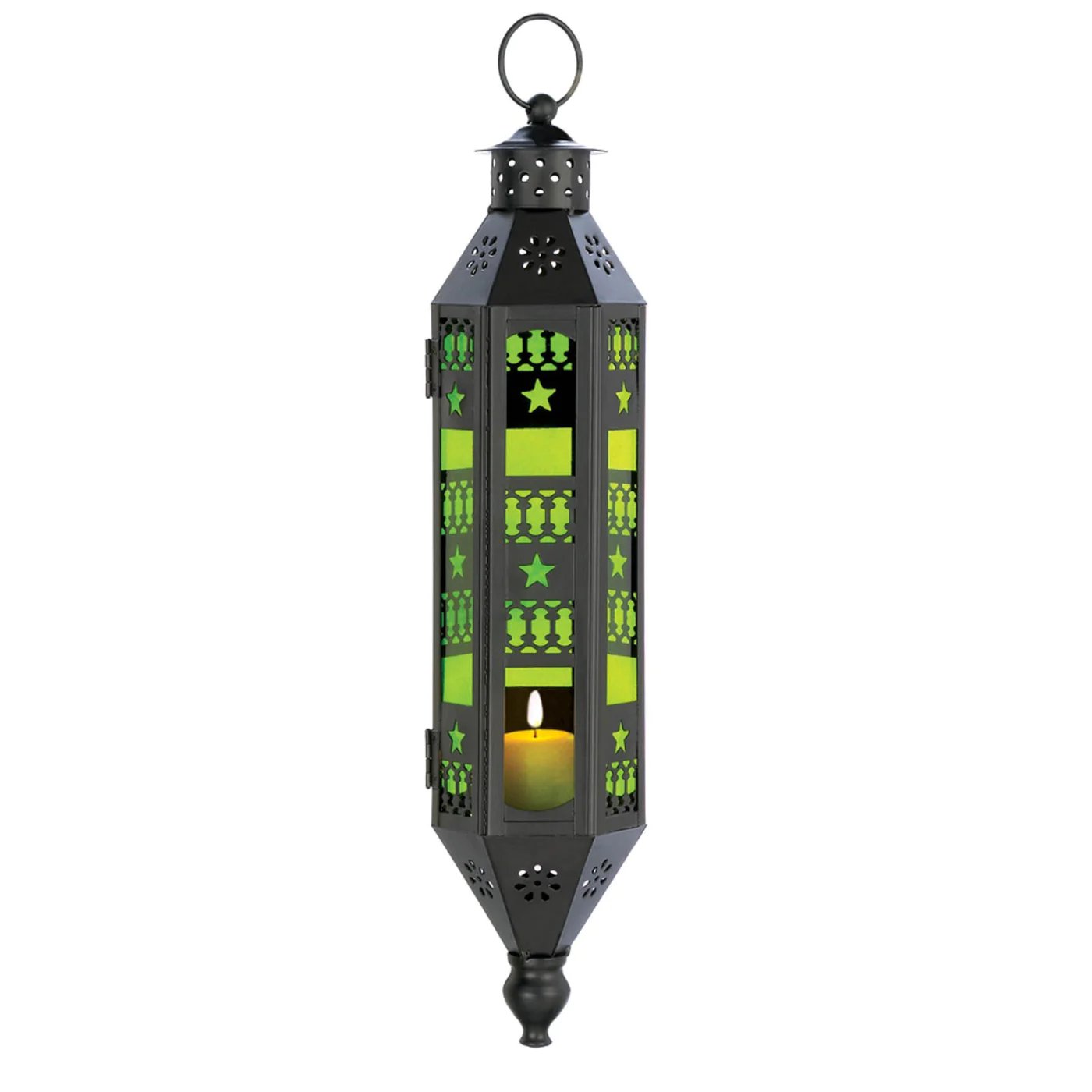 Emerald Serenity Hanging Lantern - $28.74