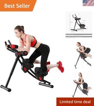 Durable Ab Workout Machine with Maximum Weight of 440 lbs - Home Gym Ess... - $149.99