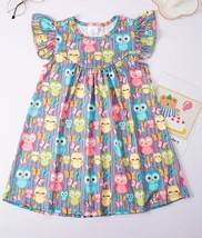 NEW Boutique Owls Girls Sleeveless Dress - $14.99