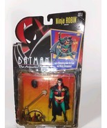 NEW BATMAN THE ANIMATED SERIES ROBIN with Turbo Glider &amp; Drop Missiles Toy - $278.74 MXN