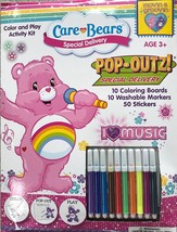 Care Bears Pop-Outz Coloring &amp; Play Activity Kit -Markers,Coloring Book,Stickers - £4.40 GBP