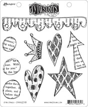 Dyan Reaveley&#39;s Dylusions Cling Stamp Collections 8.5&quot;X7&quot;-Star Struck - $24.28