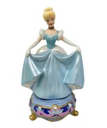 Disney CINDERELLA Porcelain Figurine on Jeweled Base Retired - £22.35 GBP