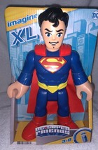 Imaginext Xl Dc Super Friends Superman 10&quot;H New - £12.76 GBP