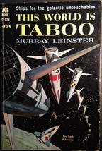 This World is Taboo by Murray Leinster-1st Edition 1961 Ace Book Science Fiction - £7.19 GBP