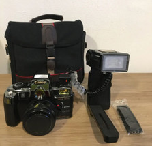 Vtg  Canon Q8200 Camera Motor Drive Self Timer Red Eye Reduction with Flash Case - £77.55 GBP