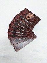 Gloomhaven Living Bones Monster Ability Attack Cards  - $6.92