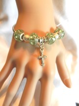 NeW Religious Bracelet, Spiritual Bracelet Cross Charm Bracelet, Prayer Bracelet - £4.00 GBP