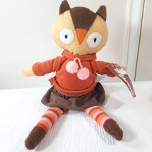 Target Spritz Owl Plush Hyde and Eek shelf sitter 2019 girl fall w/ tag Autumn - $14.00