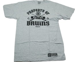 Boston Bruins Reebok Property of NHL Hockey Team T-Shirt  Medium - £15.72 GBP