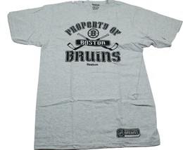 Boston Bruins Reebok Property of NHL Hockey Team T-Shirt  Medium - £15.66 GBP