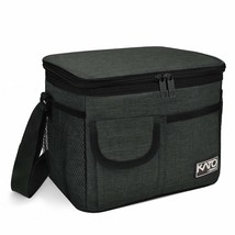 Insulated Lunch Box For Women Men, Leakproof Thermal Reusable Lunch Bag ... - £16.66 GBP